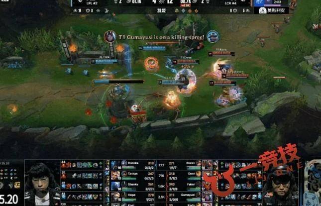 【一竞技1Jingji】LOL:全球总决赛 T1 3比2淘汰AL!