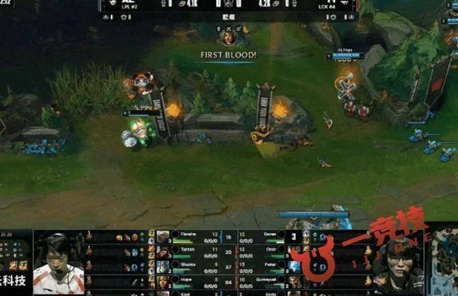 【一竞技1Jingji】LOL:全球总决赛 T1 3比2淘汰AL!