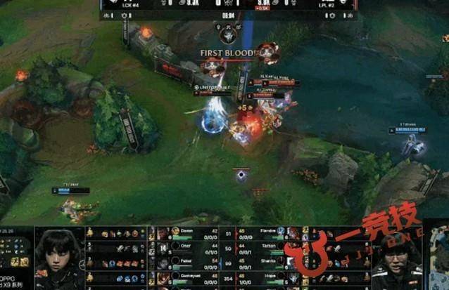 【一竞技1Jingji】LOL:全球总决赛 T1 3比2淘汰AL!